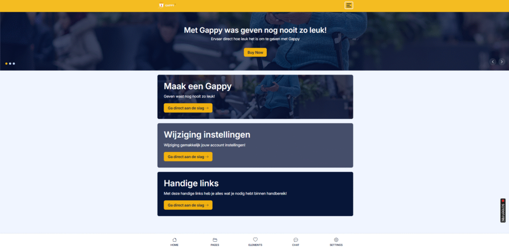 Gappy app