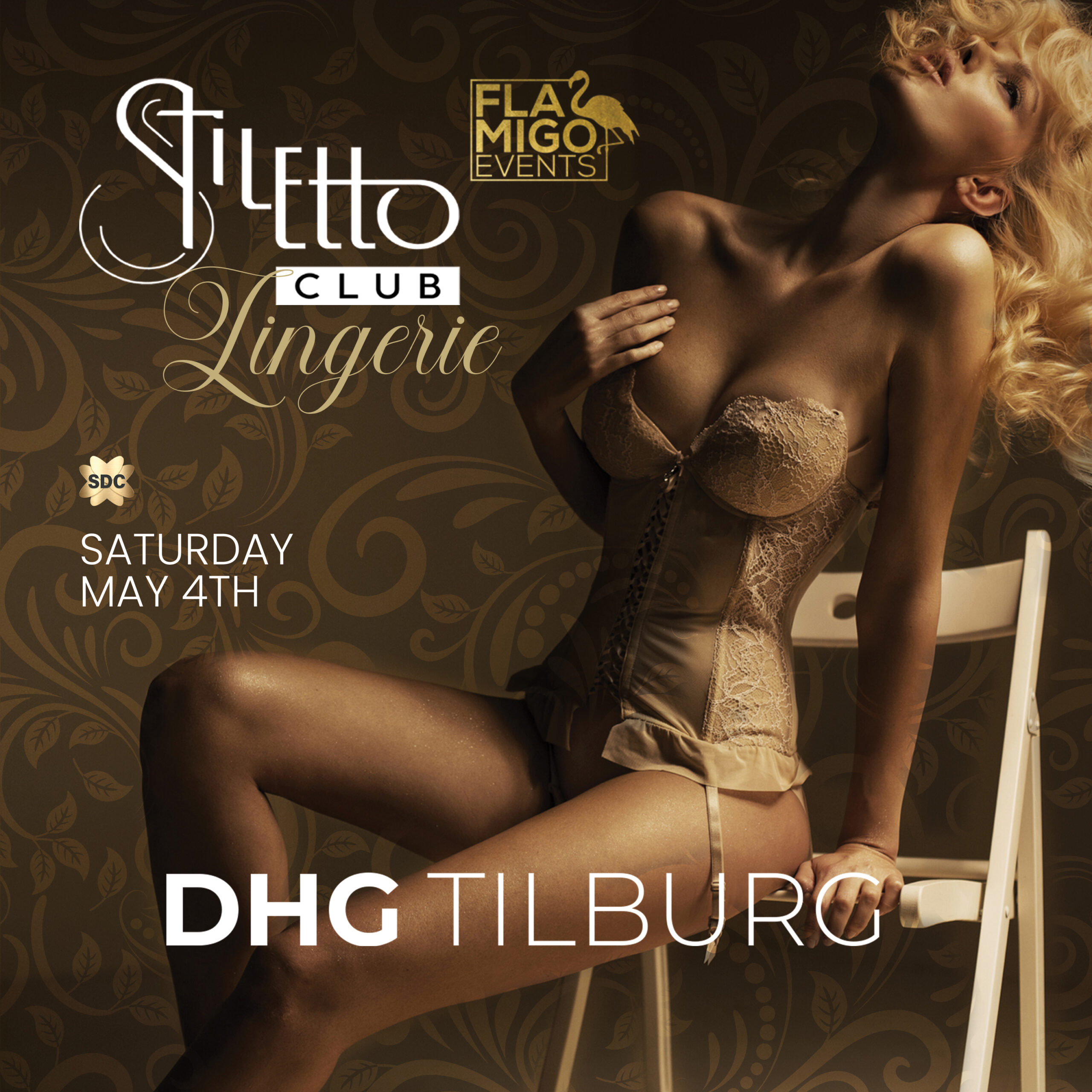 DHG Tilburg Stiletto Club Lingerie banners